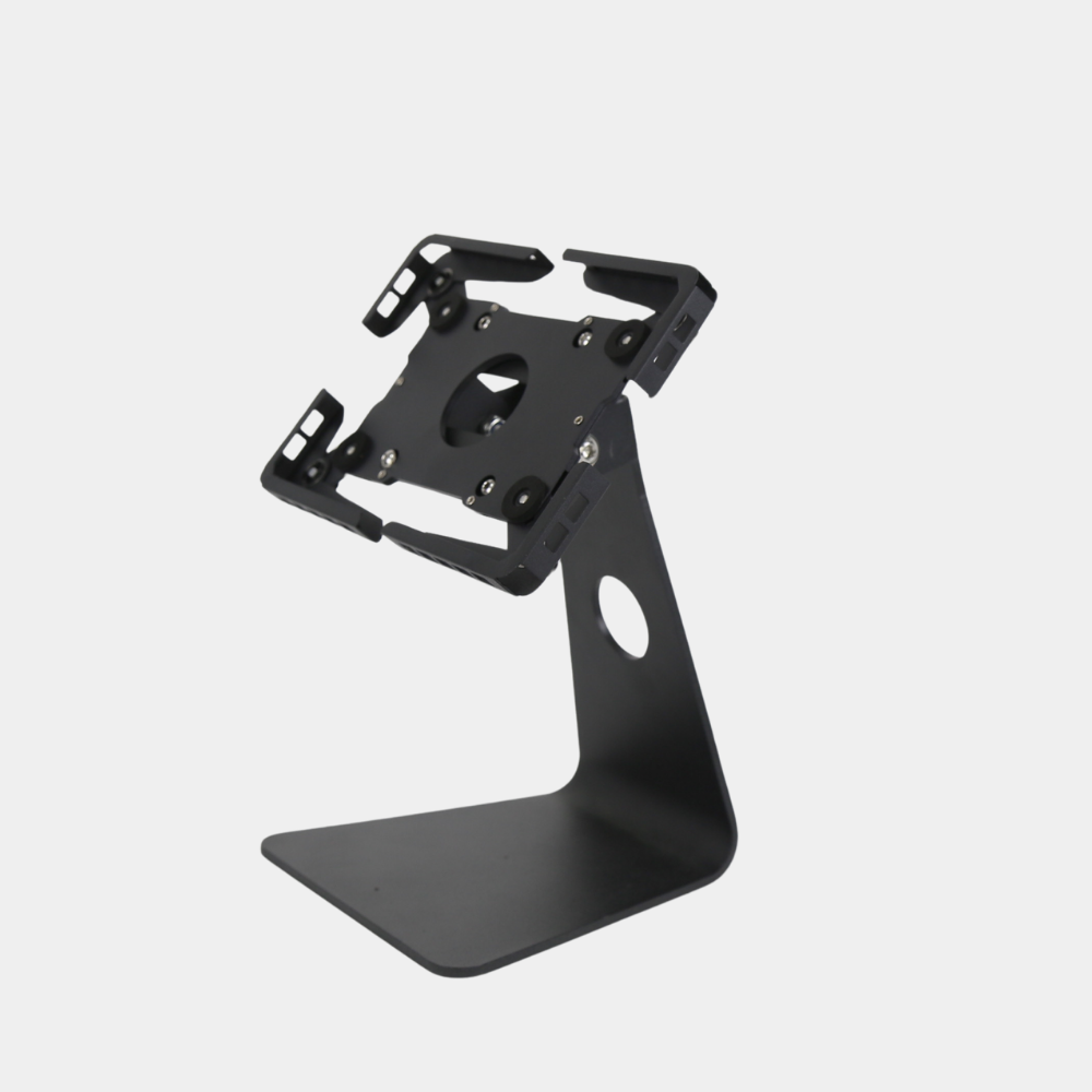 Technomounts Universal Desktop Tablet & Monitor Stand – Adjustable Enclosure for Tablets & Display Use