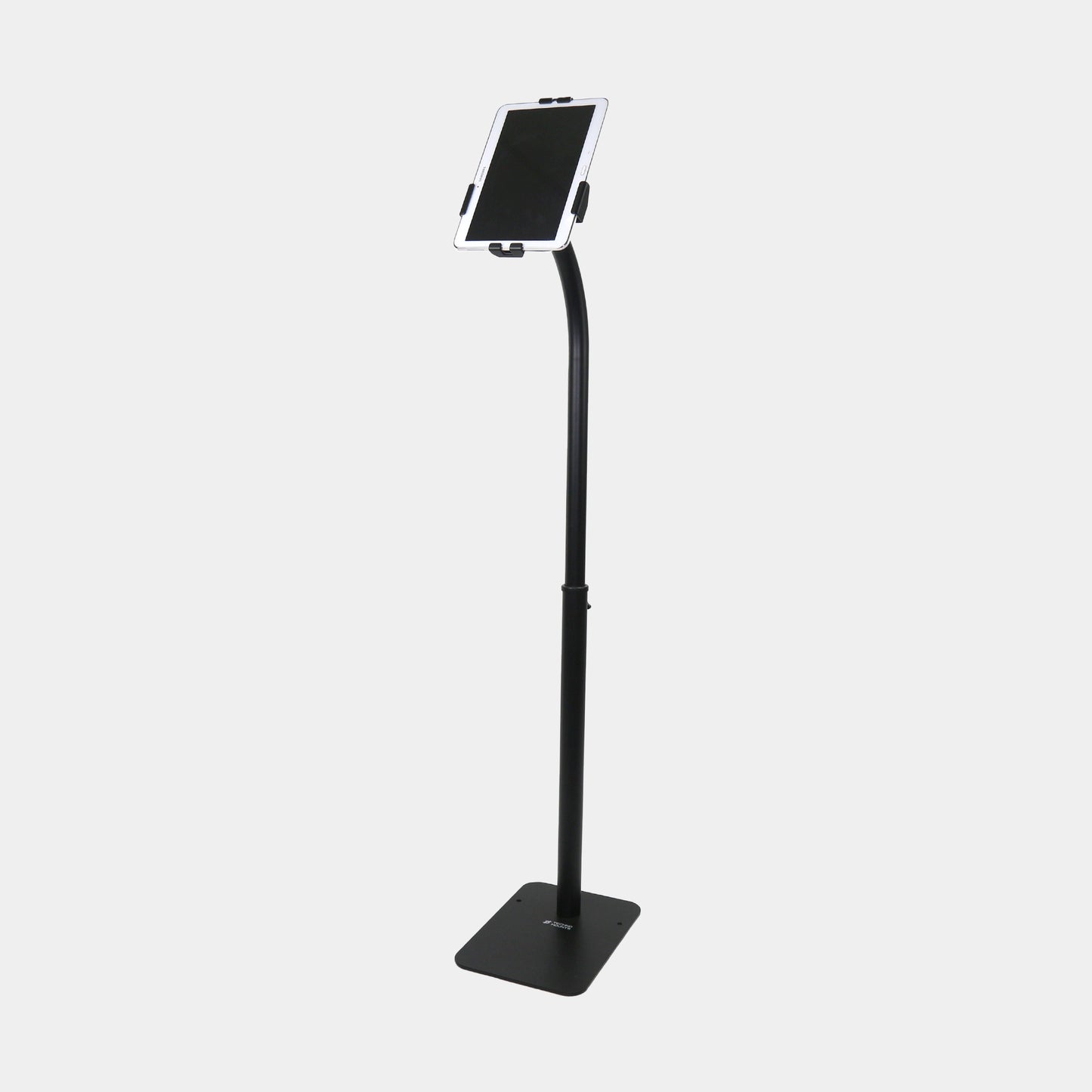Adjustable Height Anti-theft Floor Stand for Tablets with Universal Enclosure for Tablets Size from 7.9" to 11"