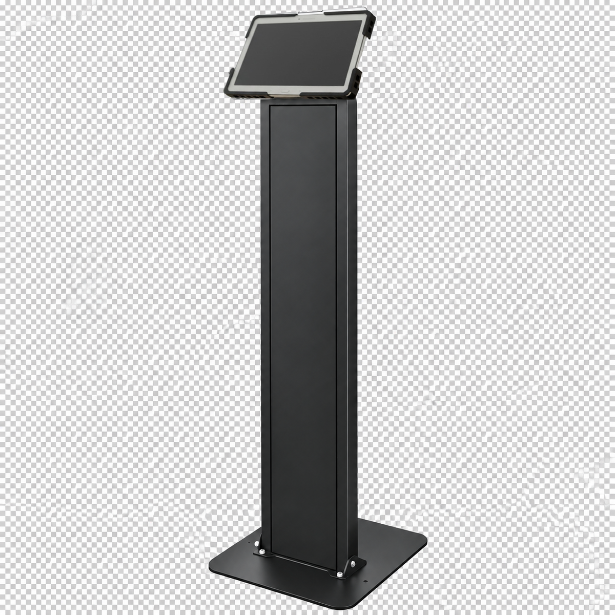Heavy Duty Metal Tablet Stand Universal Enclosure 9.7–13.1" | 45° Tilt | Landscape & Portrait (Copy)
