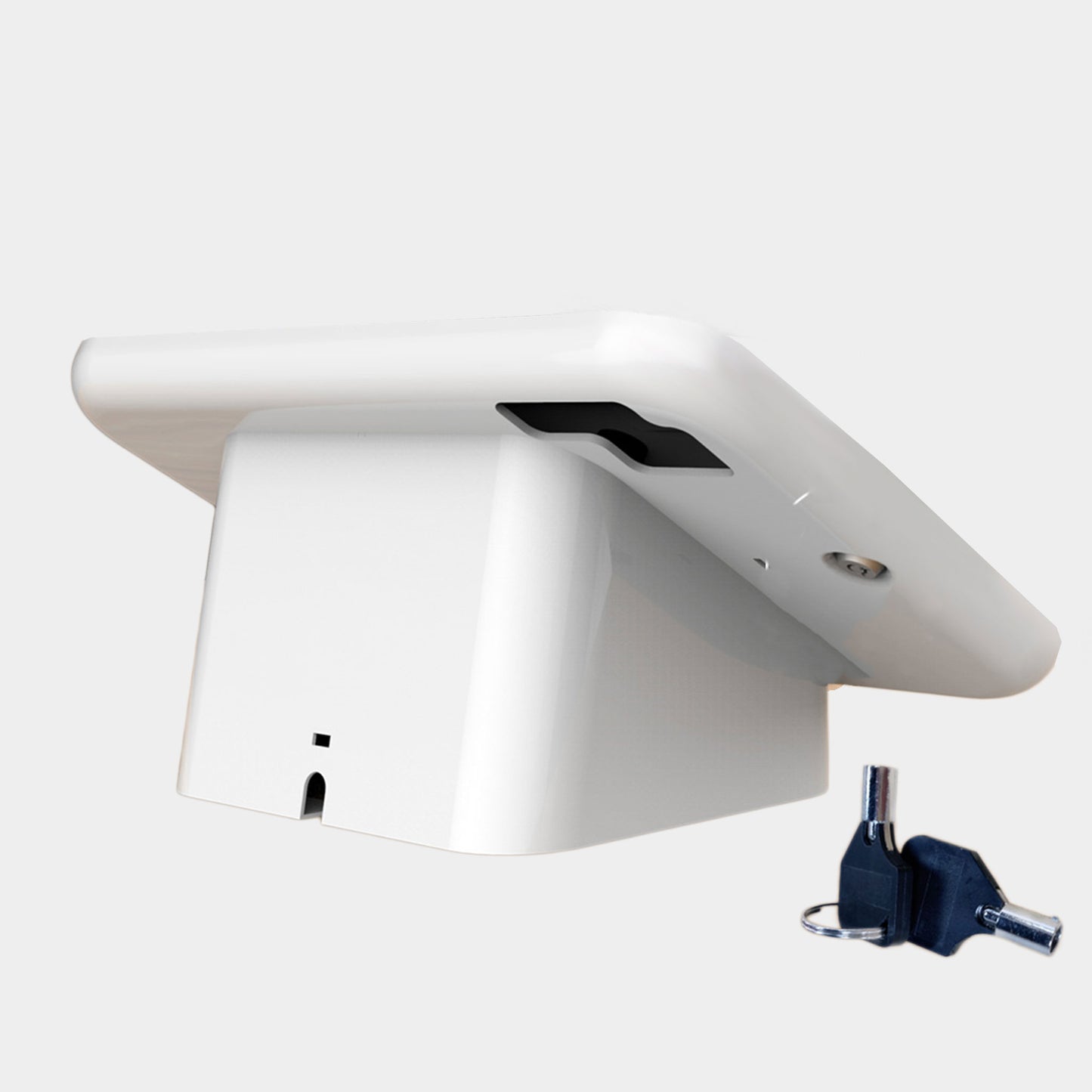 Technomounts Anti-Theft Tablet Holder – Lockable Enclosure & Desk Mount for Tablets, Secure Stand for Retail, Hospitality and Exhibitions. For Apple Ipads.