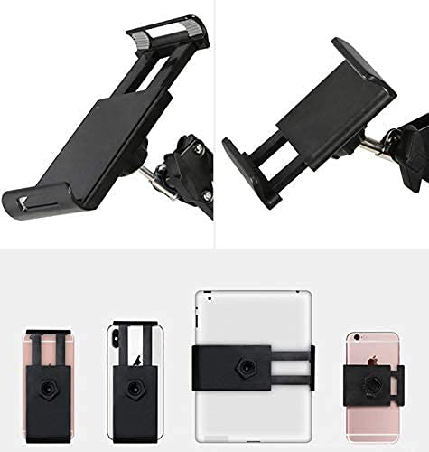 Technomounts Foldable Long Arm Desktop Supportl,Adjustable Tablet Mobile Phone Holder,360 Degree Adjustable Lazy Stand,Base Can Be Stored,Fits 3.5-11" Display Tablet/Phones