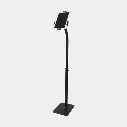 Technomounts Anti-theft Floor Stand for Tablets - Adjustable Height - Universal Enclosure for 7.9" to 11"tablets. Flexible Tablet Rotation and Tilt Angles