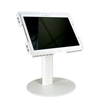 Technomounts Anti-Theft Desktop Tablet Stand, 360° Rotation, 180° Swivel Universal Enclosure for Tablet Size 9.7" to 12.9"
