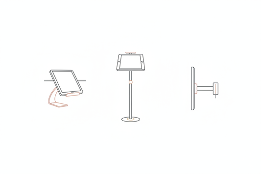 Desktop vs Floor vs Wall: How to Choose the Right Tablet Stand for Your Business in the UAE