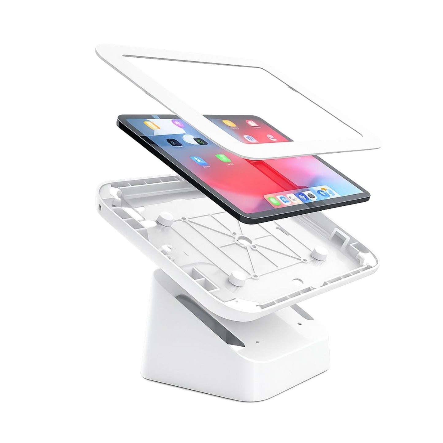 Anti-Theft Universal Desktop Tablet Stand for iPad Tablets (10.2" to 11")