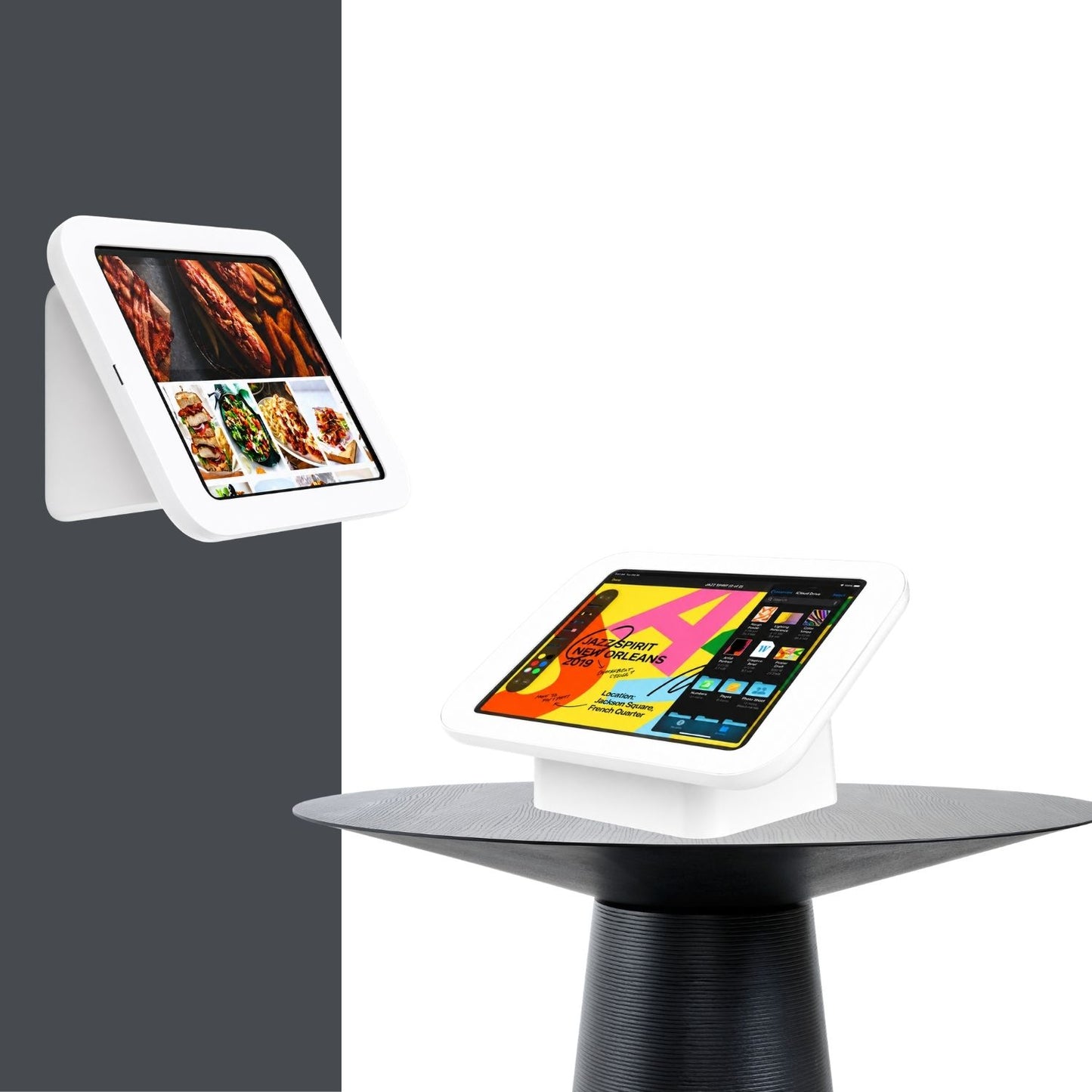 Anti-Theft Universal Desktop Tablet Stand for iPad Tablets (10.2" to 11")