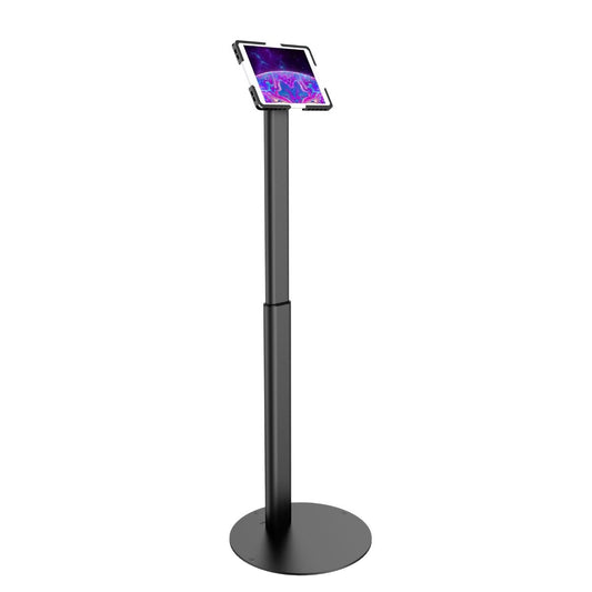Tablet Floor Stand – Anti-Theft Height Adjustable Stand (9.7–13″)