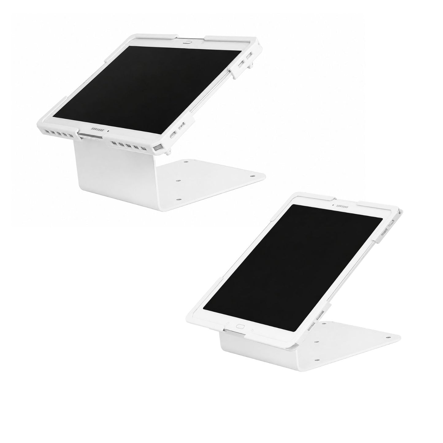 Anti-Thft Tablet Kiosk Stand with 360° Rotating Basefor Tablets 10.1-13.1"