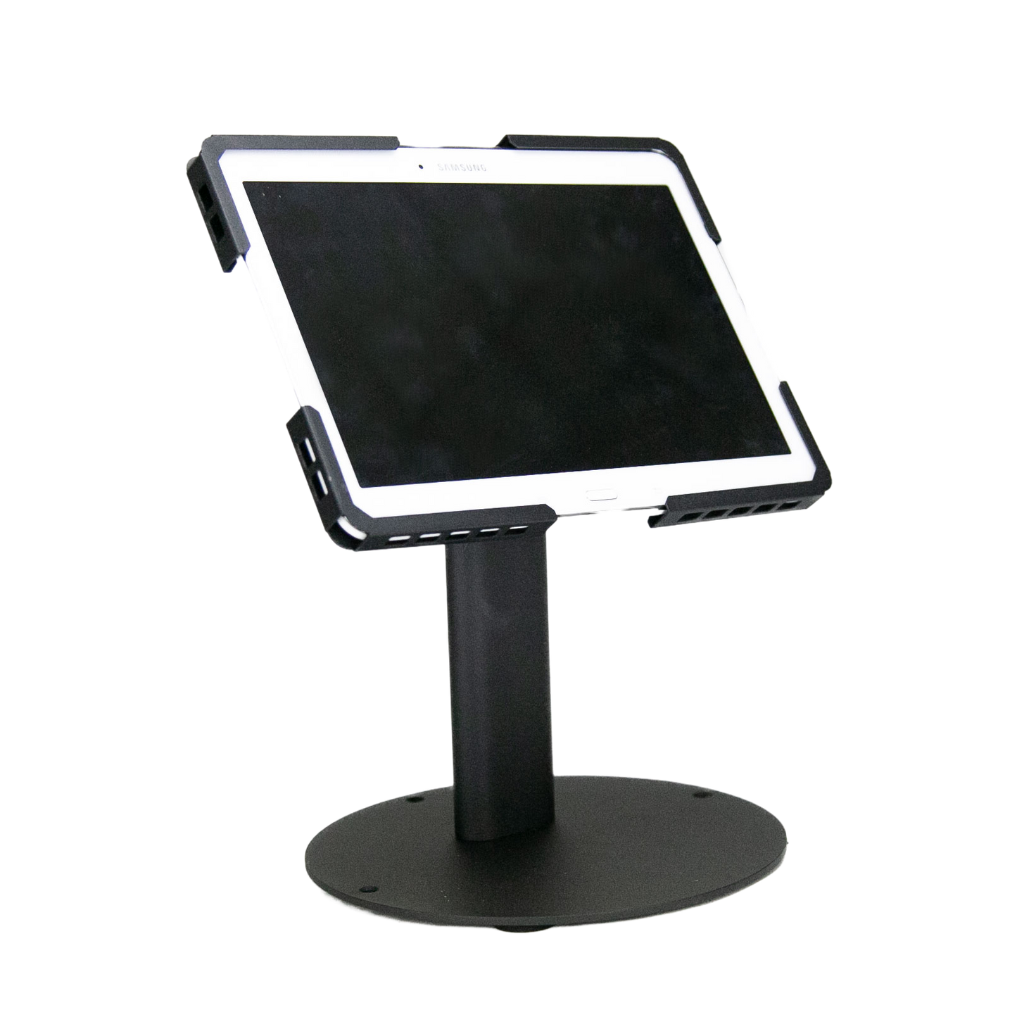Anti-Theft Desktop Tablet Stand | Universal Enclosure 10.1–13″ | TechnoMounts