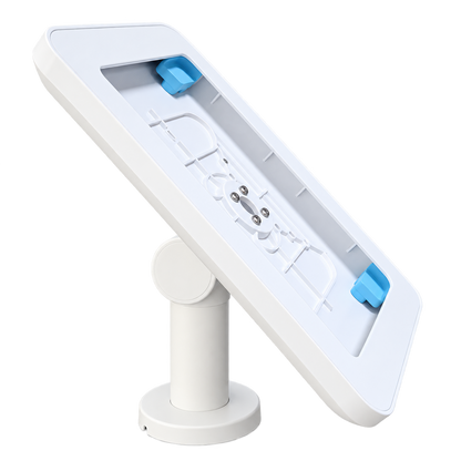 Anti-Theft Desktop Tablet Stand for iPad 11 Inch, Lockable Security Enclosure with Key Fixed Installation