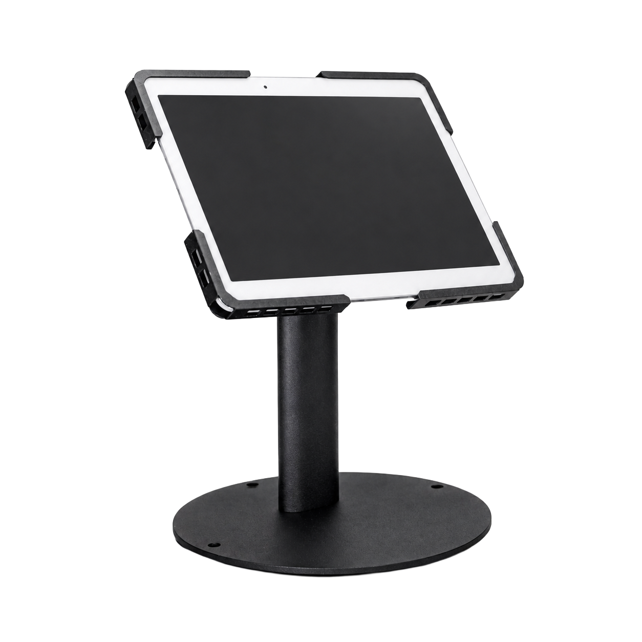 Tablet Desktop Stand – Anti-Theft Lockable Enclosure (10.1–13″)