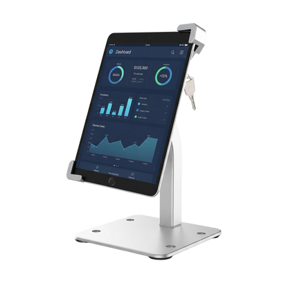 حامل جهاز لوحي مكتبي مضاد للسرقة (9-14 بوصة) 