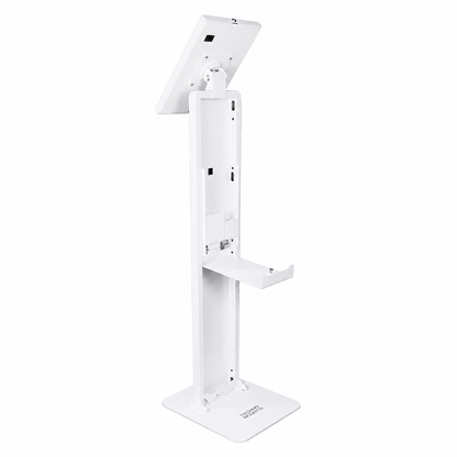 Heavy Duty Metal Tablet Enclosure Stand 9.7–11" | 45° Tilt | Landscape & Portrait