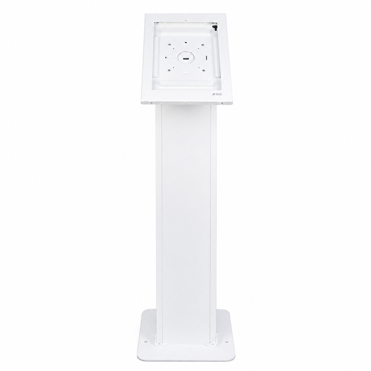Heavy Duty Metal Tablet Enclosure Stand 9.7–11" | 45° Tilt | Landscape & Portrait