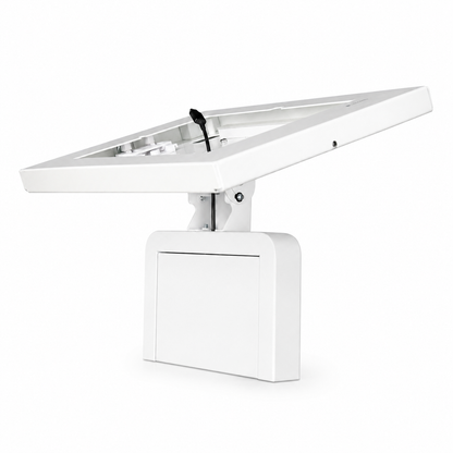 Heavy Duty Metal Tablet Enclosure Stand 9.7–11" | 45° Tilt | Landscape & Portrait