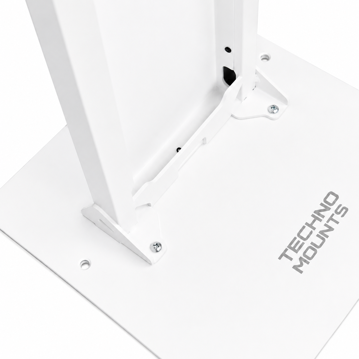 Heavy Duty Metal Tablet Enclosure Stand 9.7–11" | 45° Tilt | Landscape & Portrait