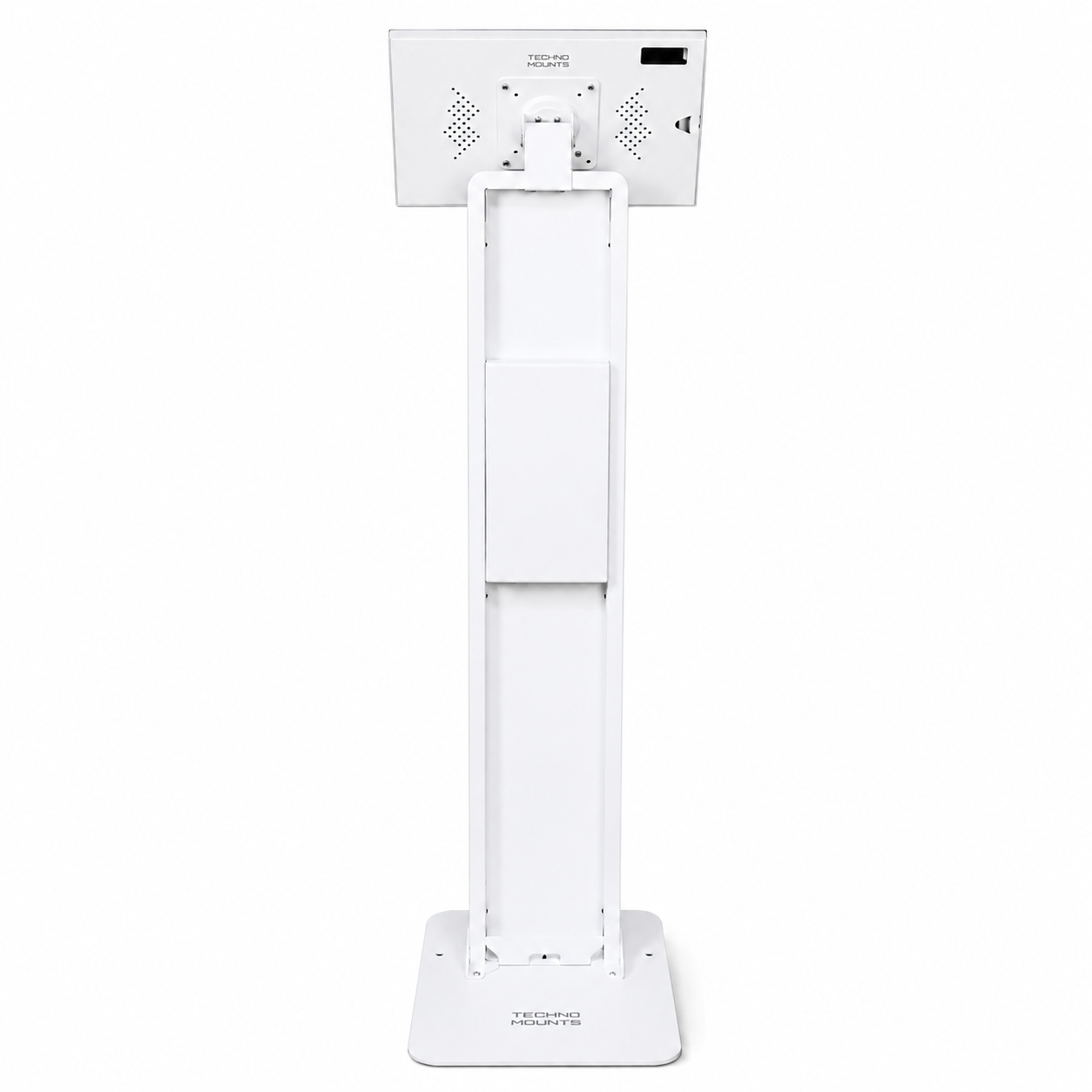 Heavy Duty Metal Tablet Enclosure Stand 9.7–11" | 45° Tilt | Landscape & Portrait