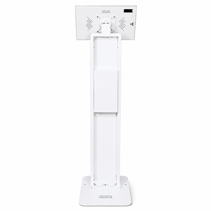 Heavy Duty Metal Tablet Enclosure Stand 9.7–11" | 45° Tilt | Landscape & Portrait