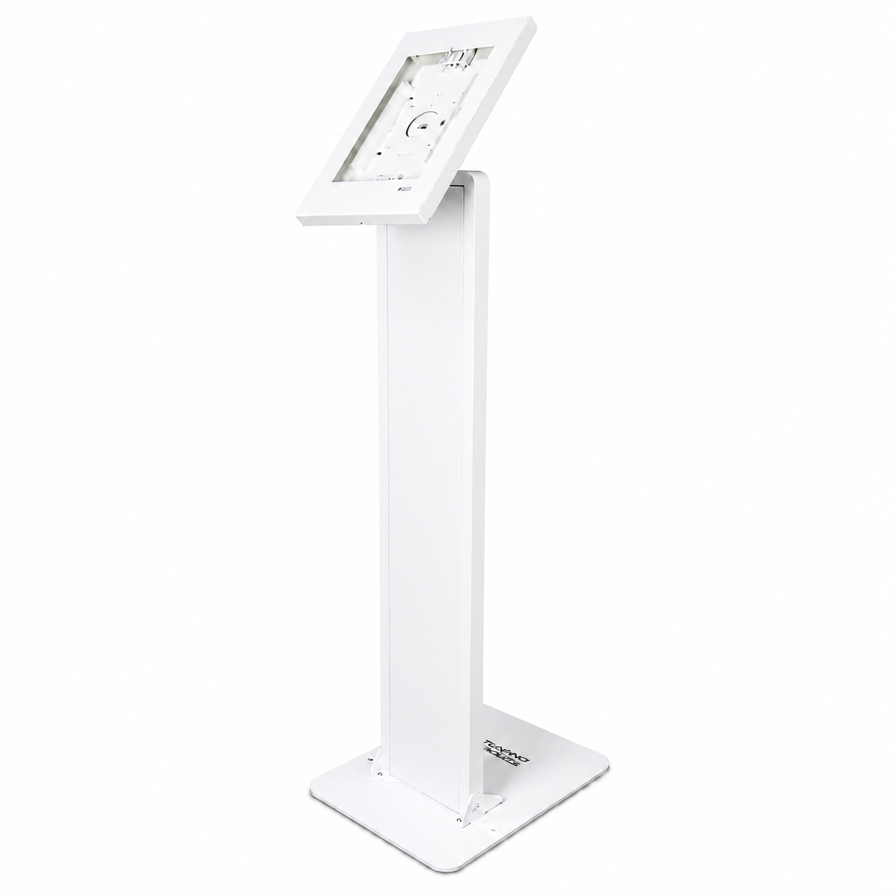Heavy Duty Metal Tablet Enclosure Stand 9.7–11" | 45° Tilt | Landscape & Portrait