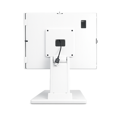 Anti-theft Desktop Tablet Kiosk, Adjustable Stand, Universal Enclosure (9.7" - 11")