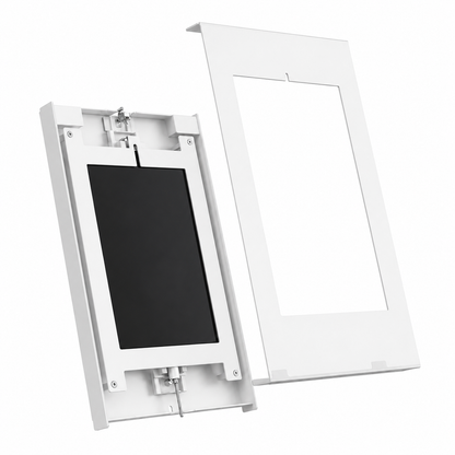 Anti-theft Desktop Tablet Kiosk, Adjustable Stand, Universal Enclosure (9.7" - 11")