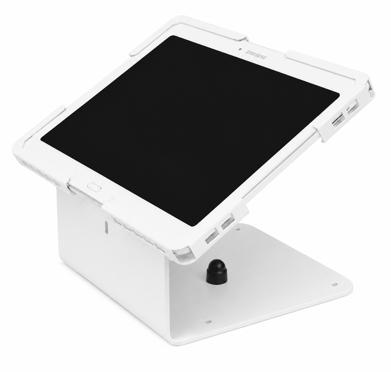 Anti-Thft Tablet Kiosk Stand with 360° Rotating Basefor Tablets 10.1-13.1"