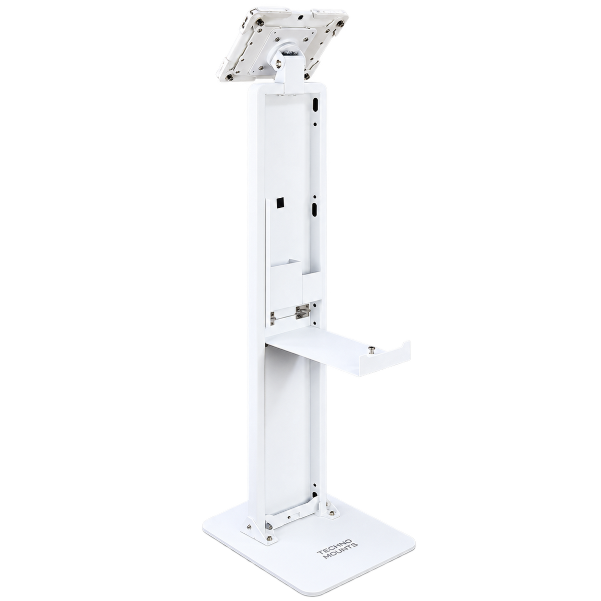 Heavy Duty Metal Tablet  Stand Universal Enclosure 9.7–13.1" | 45° Tilt | Landscape & Portrait (Copy)