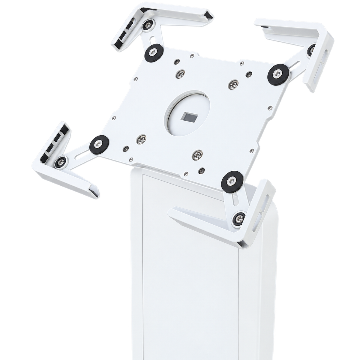 Heavy Duty Metal Tablet  Stand Universal Enclosure 9.7–13.1" | 45° Tilt | Landscape & Portrait (Copy)