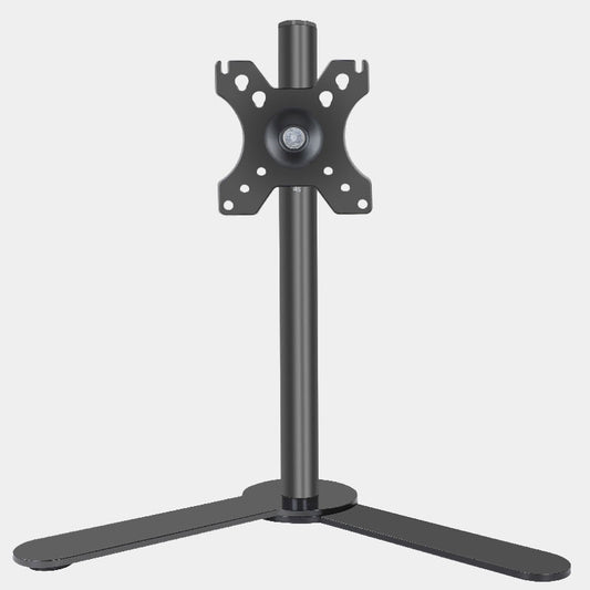 TechnoMounts PC Monitor Desk Mount Stand – Adjustable Desktop Holder for LCD Computer Screens with Tilt, Swivel & Rotation  – VESA Compatible