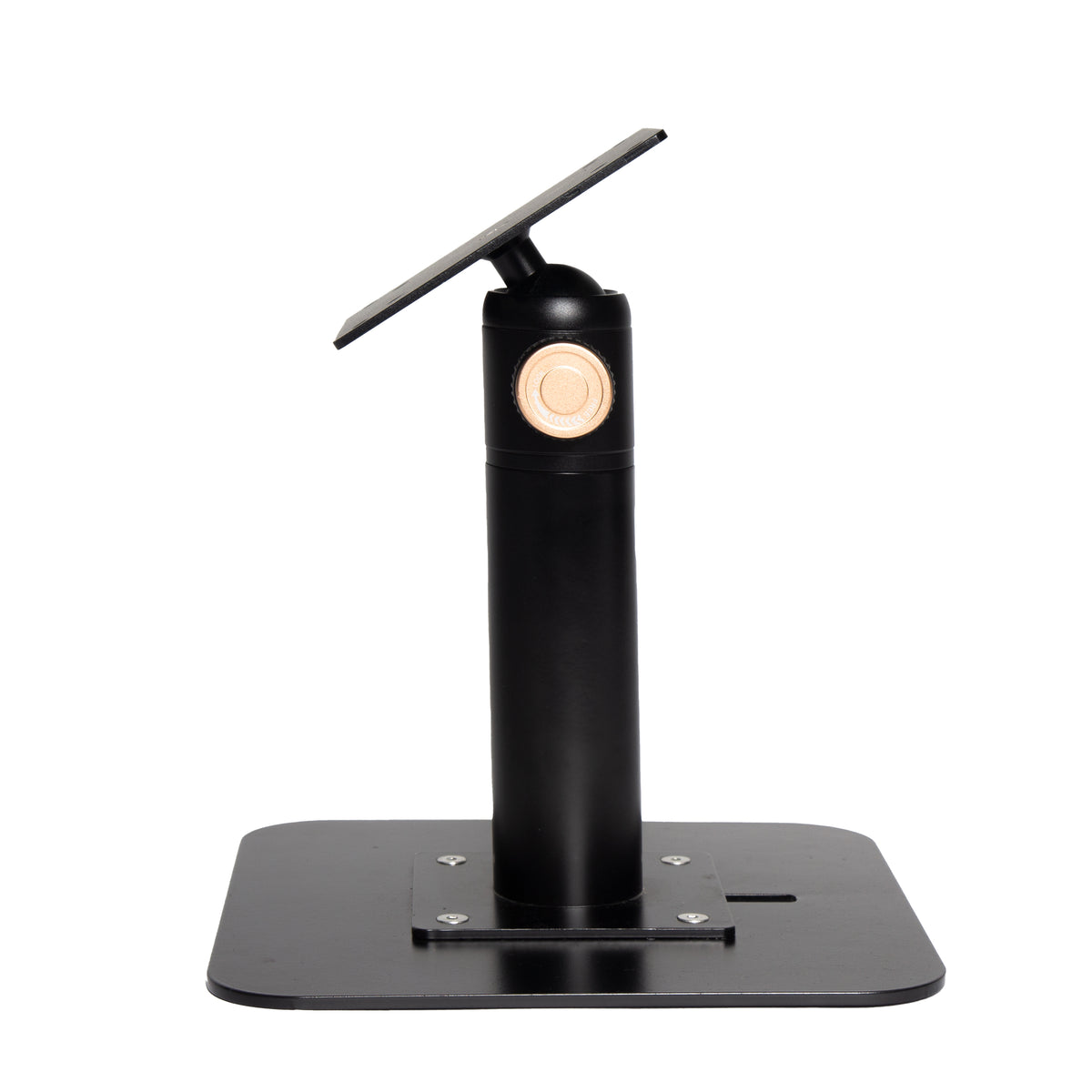 Heavy-Duty Metal VESA 75/100 Desktop Stand for Screens & Tablet Enclosures up to 15" With Detachable Base