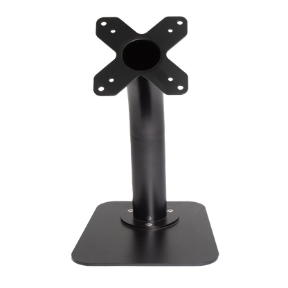 Heavy-Duty Metal VESA 75/100 Desk Stand  For Screens & Tablet Enclosures with Detachable Base