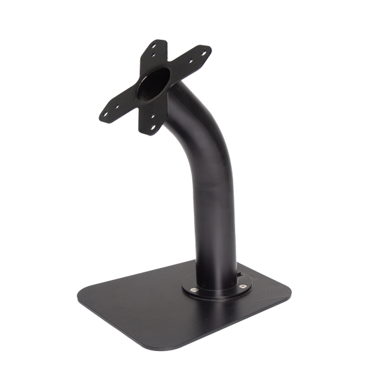 Heavy-Duty Metal VESA 75/100 Desk Stand  For Screens & Tablet Enclosures with Detachable Base