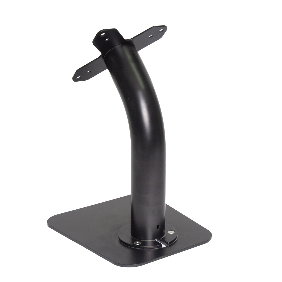 Heavy-Duty Metal VESA 75/100 Desk Stand  For Screens & Tablet Enclosures with Detachable Base