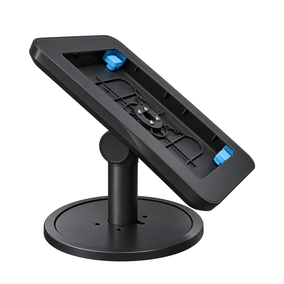 Anti-Theft Desktop Tablet Stand for iPad 11 Inch, Lockable Security Enclosure with Key