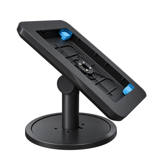 Anti-Theft Desktop Tablet Stand for iPad 11 Inch, Lockable Security Enclosure with Key