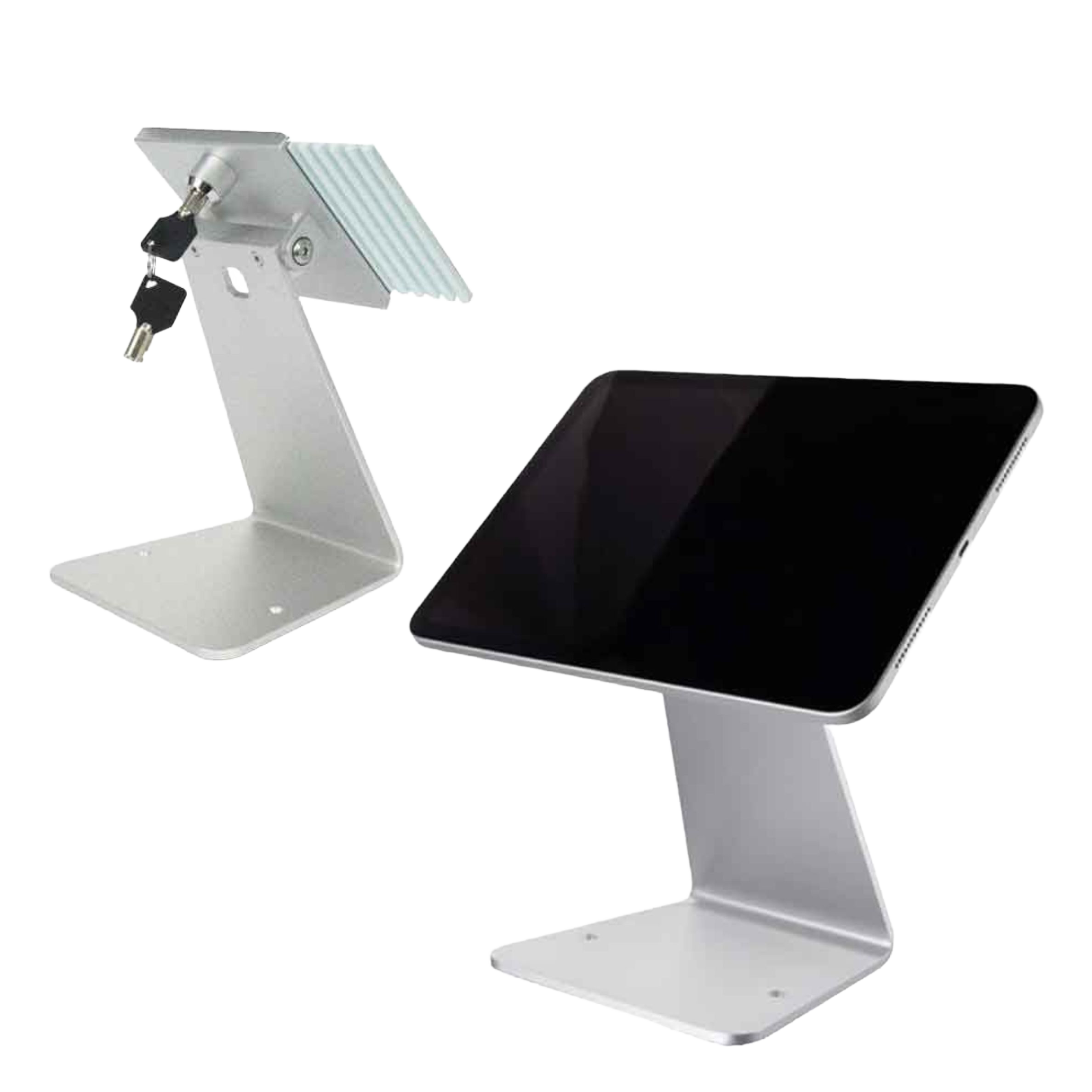 Etoken Tablet Stand Tablet kiosk Stand – Universal Anti-Theft POS Stand – Technomounts