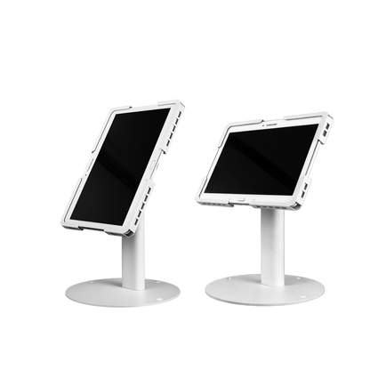 حامل سطح المكتب للأجهزة اللوحية - غلاف قابل للقفل مضاد للسرقة (10.1-13 بوصة) 