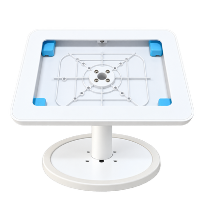 Anti-Theft Desktop Tablet Stand for iPad 11 Inch, Lockable Security Enclosure with Key