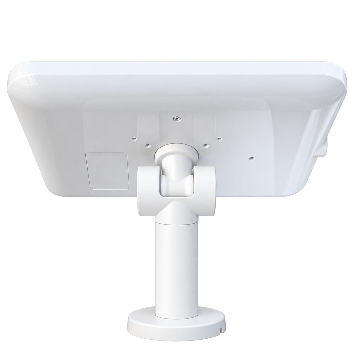 Anti-Theft Desktop Tablet Stand for iPad 11 Inch, Lockable Security Enclosure with Key Fixed Installation
