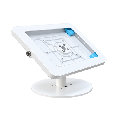 Anti-Theft Desktop Tablet Stand for iPad 11 Inch, Lockable Security Enclosure with Key