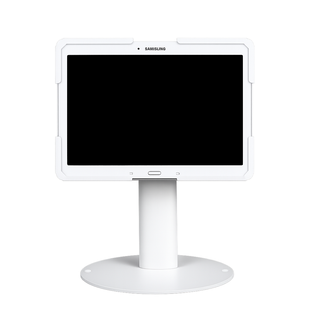 حامل سطح المكتب للأجهزة اللوحية - غلاف قابل للقفل مضاد للسرقة (10.1-13 بوصة) 