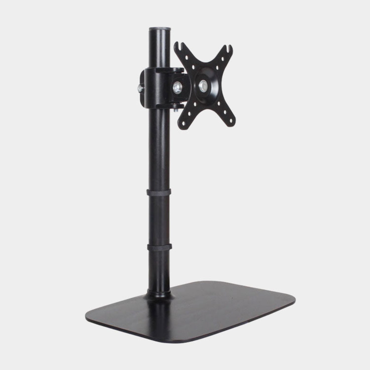 Adjustable Monitor Stand 14-32 Inch with VESA Mount - Front View - TechnoMounts UAE