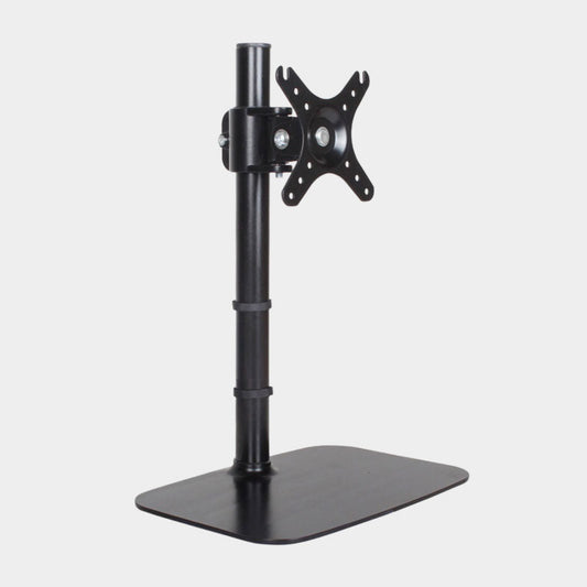 Adjustable Monitor Stand 14-32 Inch with VESA Mount - Front View - TechnoMounts UAE