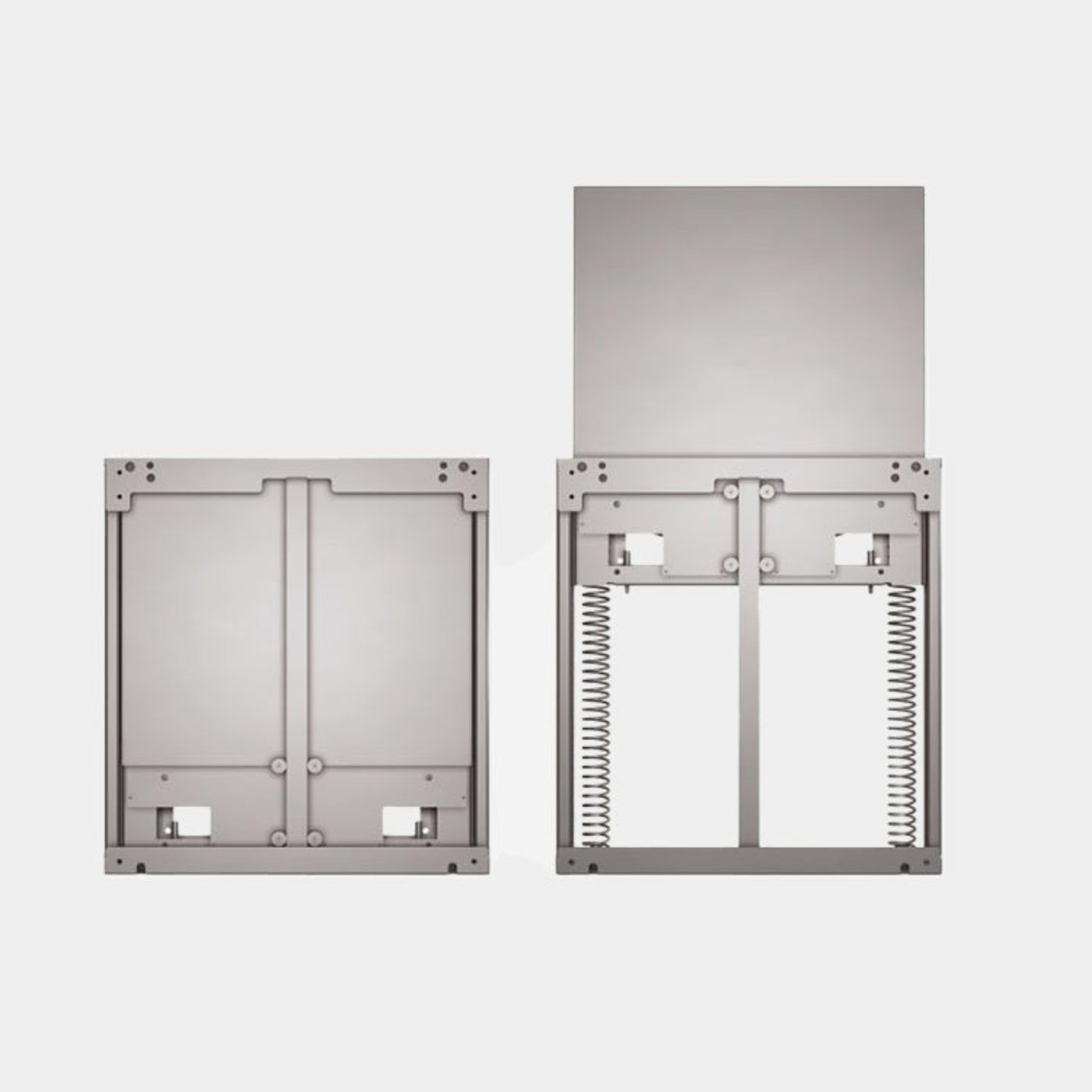 BalanceBox 400 Height Adjustable Touch Screen Wall Mount - Front View - Professional Display Mounting Solution UAE