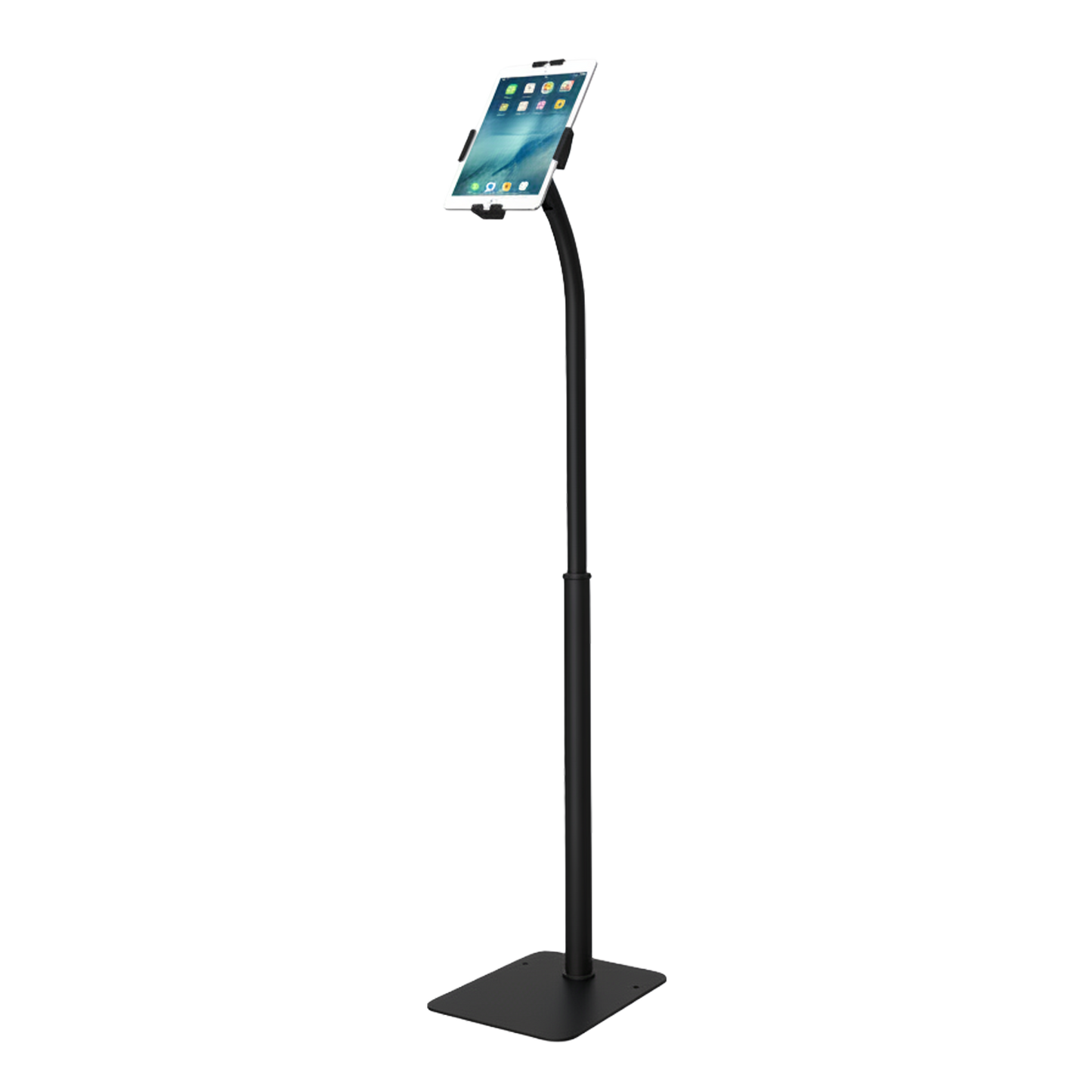 Anti-Theft Height Adjustable Universal Tablet Kiosk (7.9–11″)