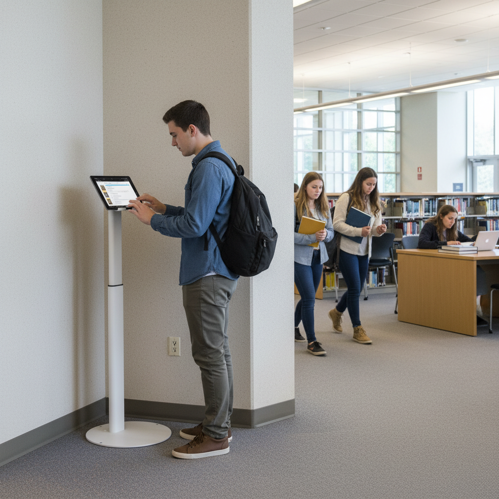 Library - Entrance Corner