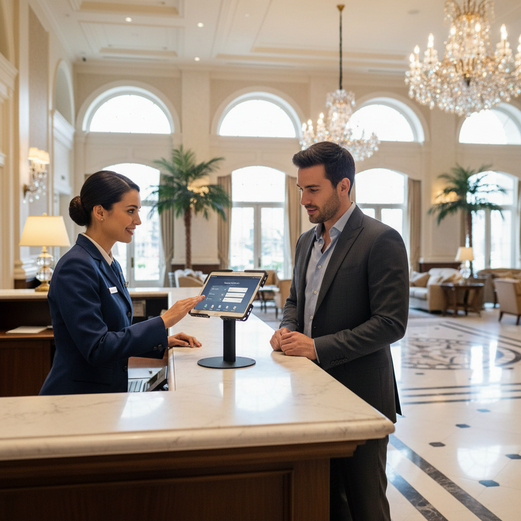 Luxury Hotel Reception