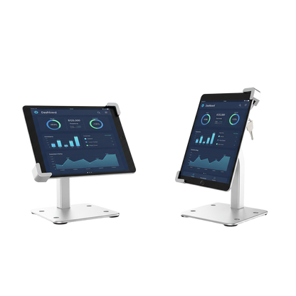 حامل جهاز لوحي مكتبي مضاد للسرقة (9-14 بوصة) 