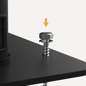 Anti-Theft Floor Tablet Kiosk - Height Adjustable up to 129 cm - Uiversal Enclosure (7.9–11″)