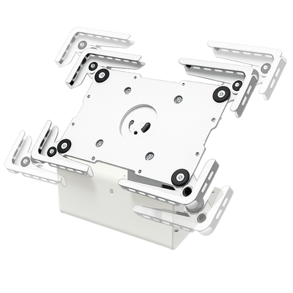 Anti-Thft Tablet Kiosk Stand with 360° Rotating Basefor Tablets 10.1-13.1"